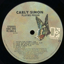 Load image into Gallery viewer, Carly Simon : Playing Possum (LP, Album, CTH)