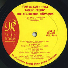 Load image into Gallery viewer, The Righteous Brothers : You've Lost That Lovin' Feelin' (LP, Album, Mono)