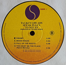 Load image into Gallery viewer, Talking Heads : Speaking In Tongues (LP, Album, RE, RP)