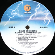 Load image into Gallery viewer, David Bromberg Band : Bandit In A Bathing Suit (LP, Album, San)