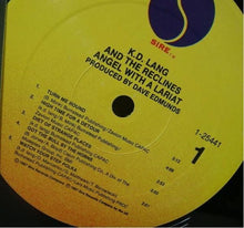 Load image into Gallery viewer, k.d. lang and the reclines : Angel With A Lariat (LP, Album)
