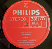 Load image into Gallery viewer, Handel*, Raymond Leppard, English Chamber Orchestra : Watermusic (LP, Sil)