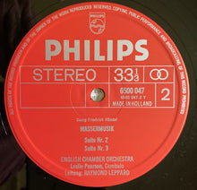 Load image into Gallery viewer, Handel*, Raymond Leppard, English Chamber Orchestra : Watermusic (LP, Sil)