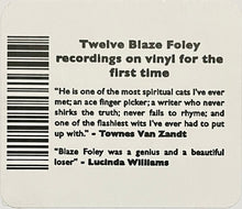 Laden Sie das Bild in den Galerie-Viewer, Blaze Foley : Clay Pigeons (LP, RE)