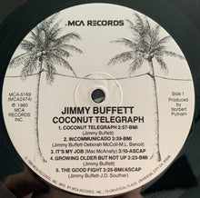 Laden Sie das Bild in den Galerie-Viewer, Jimmy Buffett : Coconut Telegraph (LP, Album, RP, Pin)