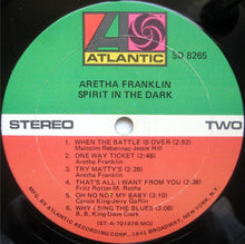 Laden Sie das Bild in den Galerie-Viewer, Aretha Franklin : Spirit In The Dark (LP, Album, MO)