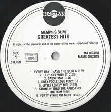 Laden Sie das Bild in den Galerie-Viewer, Memphis Slim : Greatest Hits (LP, Comp)