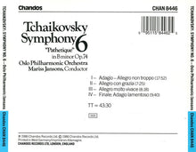 Laden Sie das Bild in den Galerie-Viewer, Tchaikovsky* - Oslo Philharmonic Orchestra*, Mariss Jansons : Symphony 6 "Pathetique" In B Minor Op. 74 (CD)