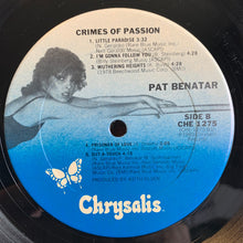 Laden Sie das Bild in den Galerie-Viewer, Pat Benatar : Crimes Of Passion (LP, Album, RP, San)
