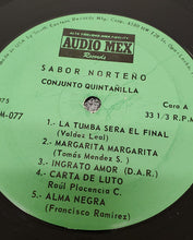 Load image into Gallery viewer, Conjunto Quintanilla : Sabor Norteño (LP)