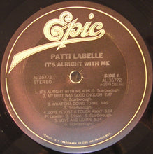 Load image into Gallery viewer, Patti LaBelle : It's Alright With Me (LP, Album)