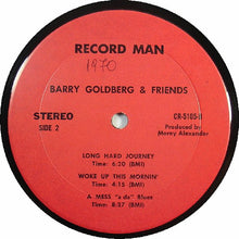 Laden Sie das Bild in den Galerie-Viewer, Barry Goldberg And Friends*, Harvey Mandel • Mike Bloomfield : Barry Goldberg And Friends (LP, Album)