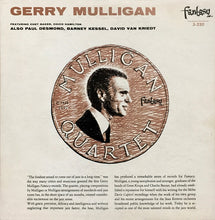 Load image into Gallery viewer, Gerry Mulligan, Mulligan Quartet* Featuring Chet Baker, Chico Hamilton Also Paul Desmond, Barney Kessel, David Van Kriedt* : Gerry Mulligan / Paul Desmond (LP, Comp, Mono, Red)