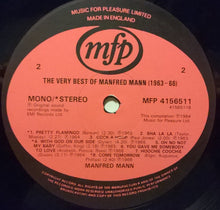 Load image into Gallery viewer, Manfred Mann : The Very Best Of Manfred Mann 1963-1966 (LP, Comp, Mono)