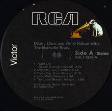 Load image into Gallery viewer, Danny Davis (4) & Willie Nelson With The Nashville Brass : Danny Davis & Willie Nelson With The Nashville Brass (LP, Album, Ind)