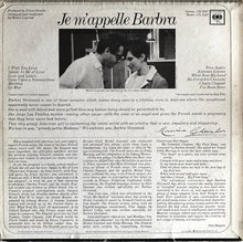 Laden Sie das Bild in den Galerie-Viewer, Barbra Streisand : Je M'Appelle Barbra (LP, Album)