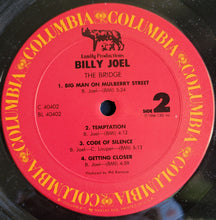 Load image into Gallery viewer, Billy Joel : The Bridge (LP, Album)