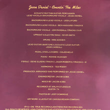 Charger l'image dans la galerie, Jesse Daniel (3) : Countin' The Miles (LP, Album, Tan)