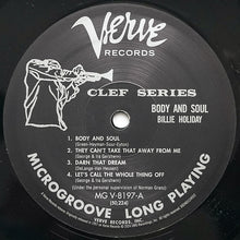 Charger l'image dans la galerie, Billie Holiday : Body And Soul (LP, Album, Mono, RE, 180)