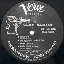 Charger l'image dans la galerie, Billie Holiday : Body And Soul (LP, Album, Mono, RE, 180)