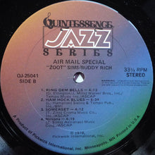 Load image into Gallery viewer, "Zoot" Sims* / Buddy Rich : Air Mail Special (LP, Comp)
