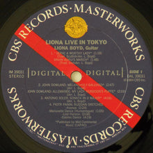 Load image into Gallery viewer, Liona Boyd : Liona Live In Tokyo (LP)