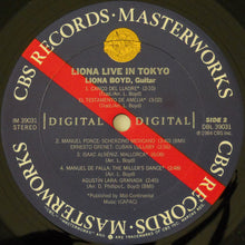 Load image into Gallery viewer, Liona Boyd : Liona Live In Tokyo (LP)