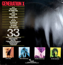 Load image into Gallery viewer, Generation X (4) : Generation X (LP, Album, Top)