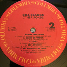 Load image into Gallery viewer, Boz Scaggs : Other Roads (LP, Album, Car)