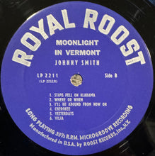 Load image into Gallery viewer, Johnny Smith Quintet Featuring Stan Getz : Moonlight In Vermont (LP, Album, Comp, Mono)