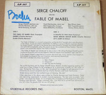 Laden Sie das Bild in den Galerie-Viewer, Serge Chaloff : Serge Chaloff Plays The Fable Of Mabel (10", Album, Mono)