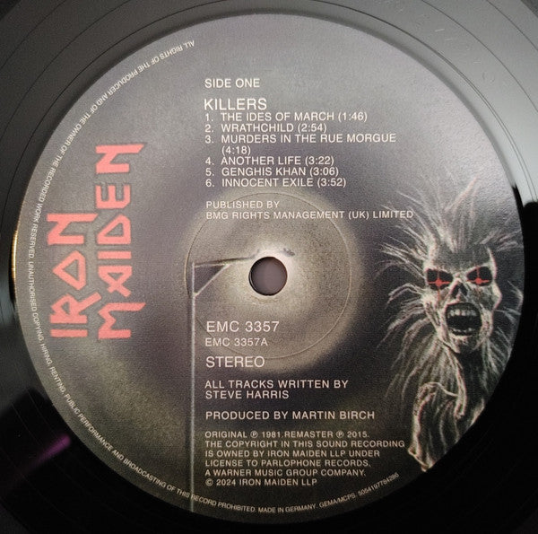 Buy Iron Maiden : Killers (LP, Album, RE, RM) Online for a great
