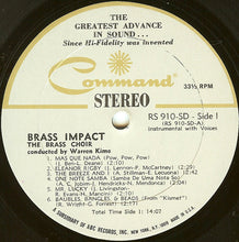 Charger l'image dans la galerie, The Brass Choir Conducted By Warren Kime : Brass Impact (LP, Album, Gat)