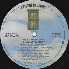 Load image into Gallery viewer, Jackson Browne : Running On Empty (LP, Album, Club, RCA)