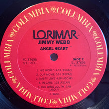 Load image into Gallery viewer, Jimmy Webb : Angel Heart (LP, Album, Ter)