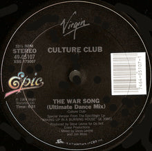 Load image into Gallery viewer, Culture Club : The War Song (Ultimate Dance Mix) (12")