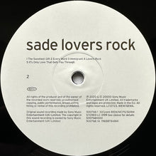 Load image into Gallery viewer, Sade : Lovers Rock (LP, Album, RE, RM, Hal)