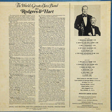 Charger l'image dans la galerie, The World's Greatest Jazz Band* Of Yank Lawson & Bob Haggart Plays Rodgers & Hart : The World's Greatest Jazz Band Of Yank Lawson & Bob Haggart Plays Rodgers & Hart (LP, Album)