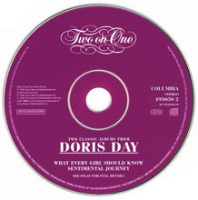 Load image into Gallery viewer, Doris Day : What Every Girl Should Know / Sentimental Journey (CD, Comp)