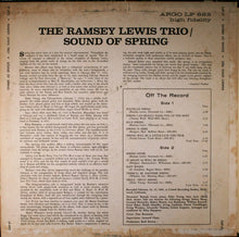 Load image into Gallery viewer, The Ramsey Lewis Trio : The Sound Of Spring (LP, Album, RE)