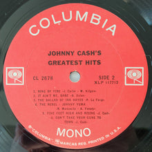 Load image into Gallery viewer, Johnny Cash : Johnny Cash's Greatest Hits (Volume 1) (LP, Comp, Mono)