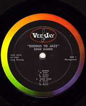 Load image into Gallery viewer, Eddie Harris : Exodus To Jazz (LP, Album, Mono)