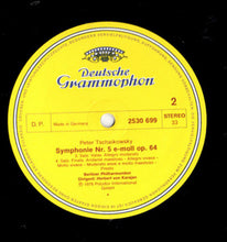 Load image into Gallery viewer, Tschaikowsky* - Berliner Philharmoniker ▪ Herbert von Karajan : Symphonie Nr. 5 (LP)