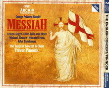 Laden Sie das Bild in den Galerie-Viewer, George Frideric Handel* - Arleen Auger · Anne Sofie von Otter* · Michael Chance · Howard Crook · John Tomlinson (2) · The English Concert & Choir* · Trevor Pinnock : Messiah (2xCD, Album, PDO)