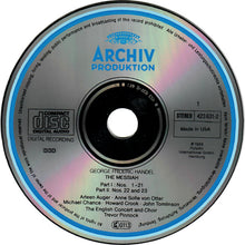 Laden Sie das Bild in den Galerie-Viewer, George Frideric Handel* - Arleen Auger · Anne Sofie von Otter* · Michael Chance · Howard Crook · John Tomlinson (2) · The English Concert & Choir* · Trevor Pinnock : Messiah (2xCD, Album, PDO)