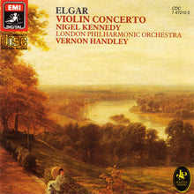 Load image into Gallery viewer, Elgar*, Nigel Kennedy, London Philharmonic Orchestra, Vernon Handley : Violin Concerto (CD, Album)