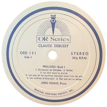 Load image into Gallery viewer, Claude Debussy, Jörg Demus : Complete Piano Music Volume I (LP)