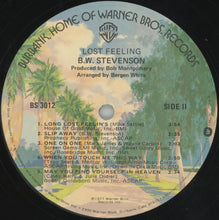 Load image into Gallery viewer, B.W. Stevenson : Lost Feeling (LP, Album)