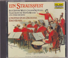Load image into Gallery viewer, Erich Kunzel, Cincinnati Pops Orchestra : Ein Straussfest (CD, Album, RE, Mat)