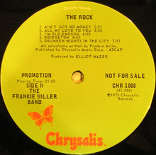 Laden Sie das Bild in den Galerie-Viewer, The Frankie Miller Band : The Rock (LP, Album, Promo)